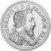 Frankreich, Medaille, Reproduction, Teston aux Croissants, Henri II, Silber