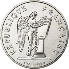 França, 100 Francs, Droits de l'Homme, 1989, Prata, AU(50-53), Gadoury:904