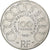 Frankrijk, 100 Francs, Jean Monnet, 1992, Zilver, PR, Gadoury:907, KM:1120