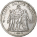 Moeda, França, Hercule, 5 Francs, 1873, Paris, AU(50-53), Prata, KM:820.1