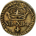 Francja, Poids Monétaire, 1/4 d'Ecu, Henri III à Louis XIV, Mosiądz