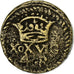 Spain, Poids Monétaire, 4 Réaux, Philippe IV, Brass, VF(20-25)