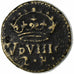 Spain, Poids Monétaires, 2 Réaux, Philippe IV, Brass, VF(30-35)