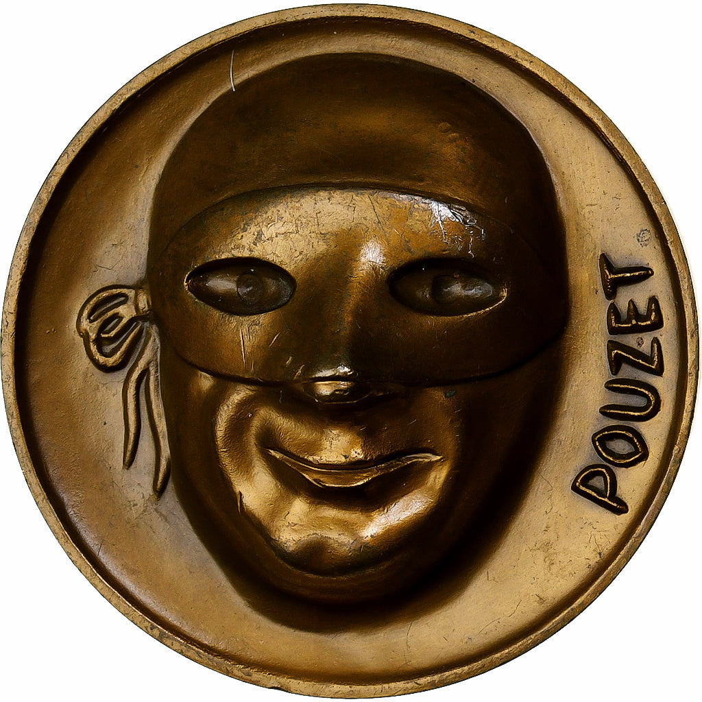 France, Medal, J.Pouzet, 1981, Bronze Florentin, MDP, MS(63)