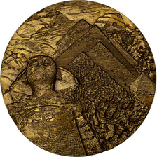France, Medal, Monuments Historiques d’Egypte, Bronze, Thérèse Dufresne