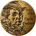 Frankreich, Medaille, Carlo Goldoni, Bronze Florentin, Maillart, UNZ