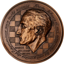 France, Médaille, Marcel Duchamps, 1977, Cuivre, Marcel Jean, SPL+