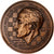 France, Medal, Marcel Duchamps, 1977, Copper, Marcel Jean, MS(64)