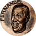 France, Medal, Fernandel, Bronze, Gibert, MS(63)