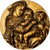 France, Medal, Mère et Enfants, Bronze Florentin, MDP, AU(55-58)