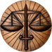 France, Medal, Droit, Justice, Bronze, AU(50-53)