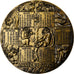 France, Medal, Calendrier, Année du Singe, 1992, Bronze Florentin, Oshio