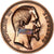 Francia, medaglia, Napoleon III reçoit la Reine d'Angleterre à Boulogne, 1855