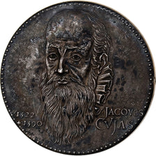 France, Medal, Notariat Français, Caisse des Dépôts, Jacques Cujas, 1975