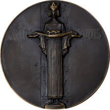 France, Medal, Saint Louis, Bronze, Dammann, AU(55-58)