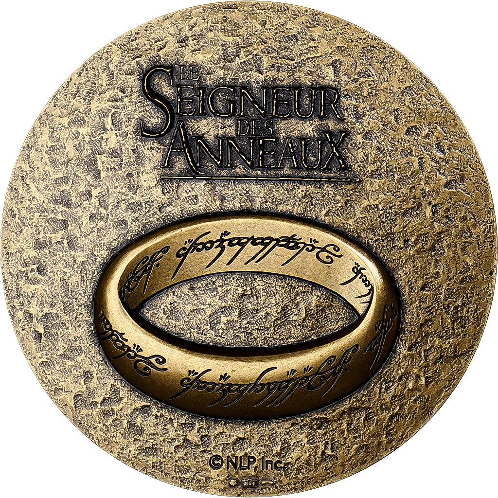 France, Médaille, Le Seigneur des Anneaux, Bronze, MDP, SPL