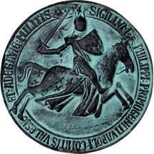 France, Medal, Mutuelle Générale Française Vie, 1970, Bronze, AU(50-53)