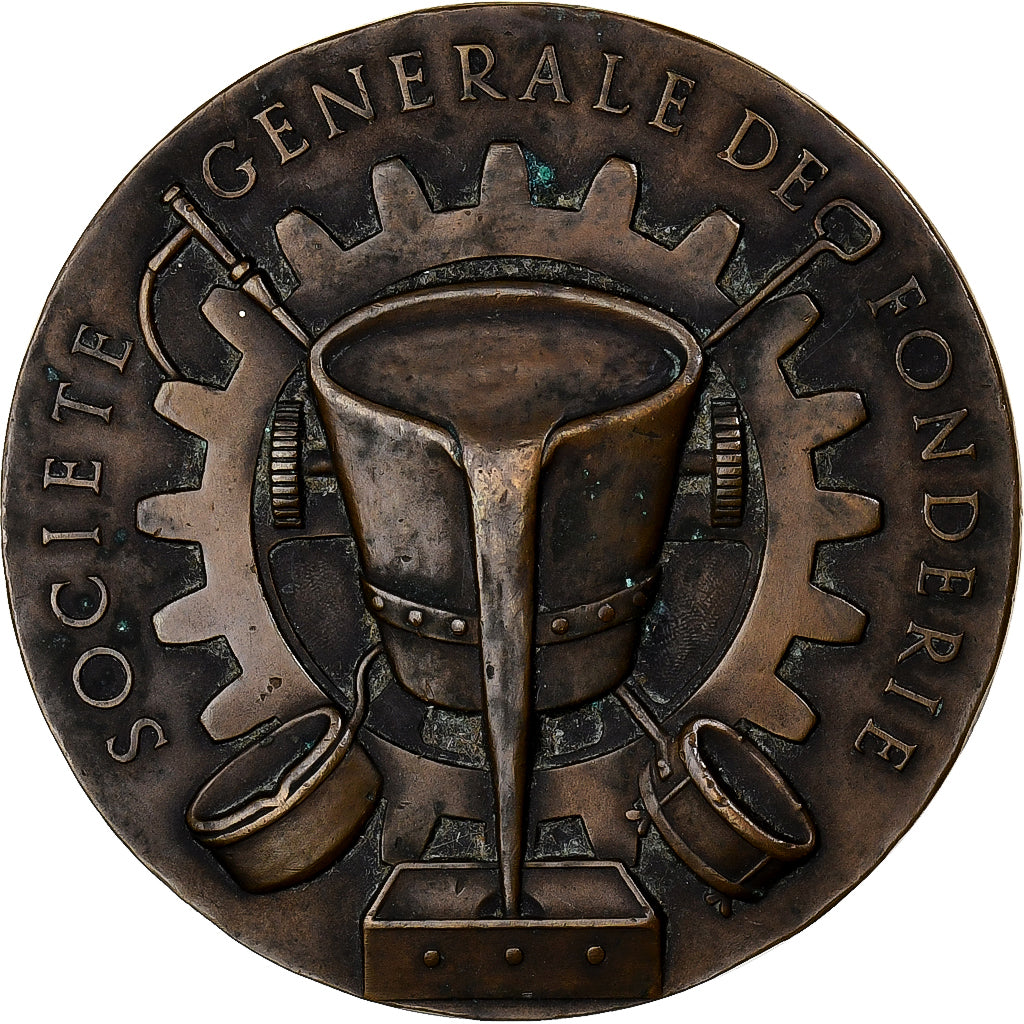 France, Médaille, Société Générale de Fonderie, 1973, Bronze, TTB+