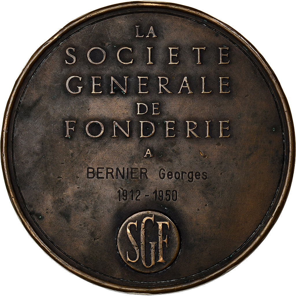 France, Médaille, Société Générale de Fonderie, 1973, Bronze, TTB+