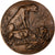 Frankreich, Medaille, Animaux, Le Guépard, 1982, Bronze, Boyer, VZ+
