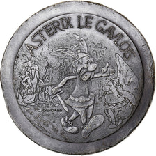 França, medalha, Astérix le Gaulois , René Goscinny, Estanho, C. Gondard