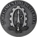 France, Medal, 2ème Régiment du Matériel, Silvered Metal, MS(63)