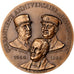 Francia, medaglia, 40ème Anniversaire du Débarquement, 1984, Bronzo, Tschudin