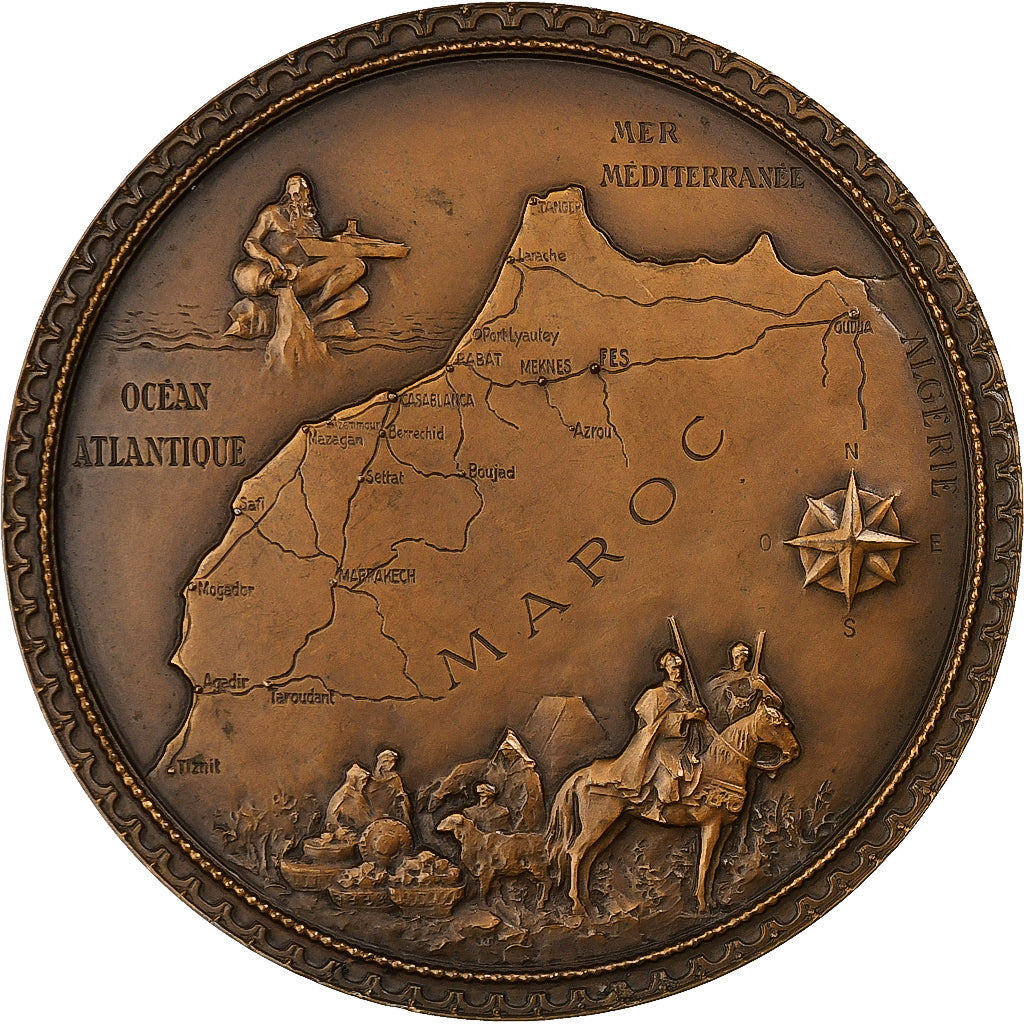 Francia, medalla, Général Juin, Résident Général de France au Maroc