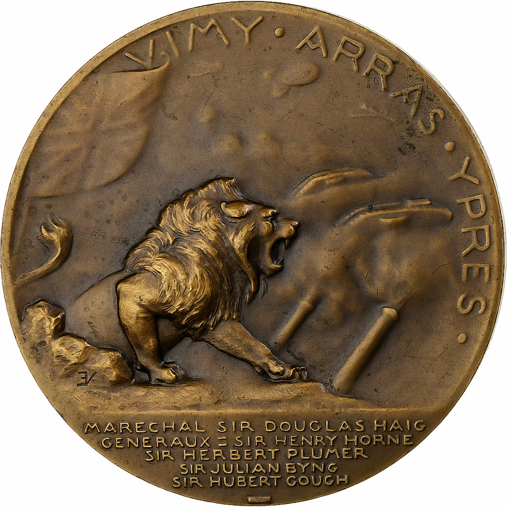 United Kingdom, Medal, Première Guerre Mondiale, Offensive Britannique de 1917