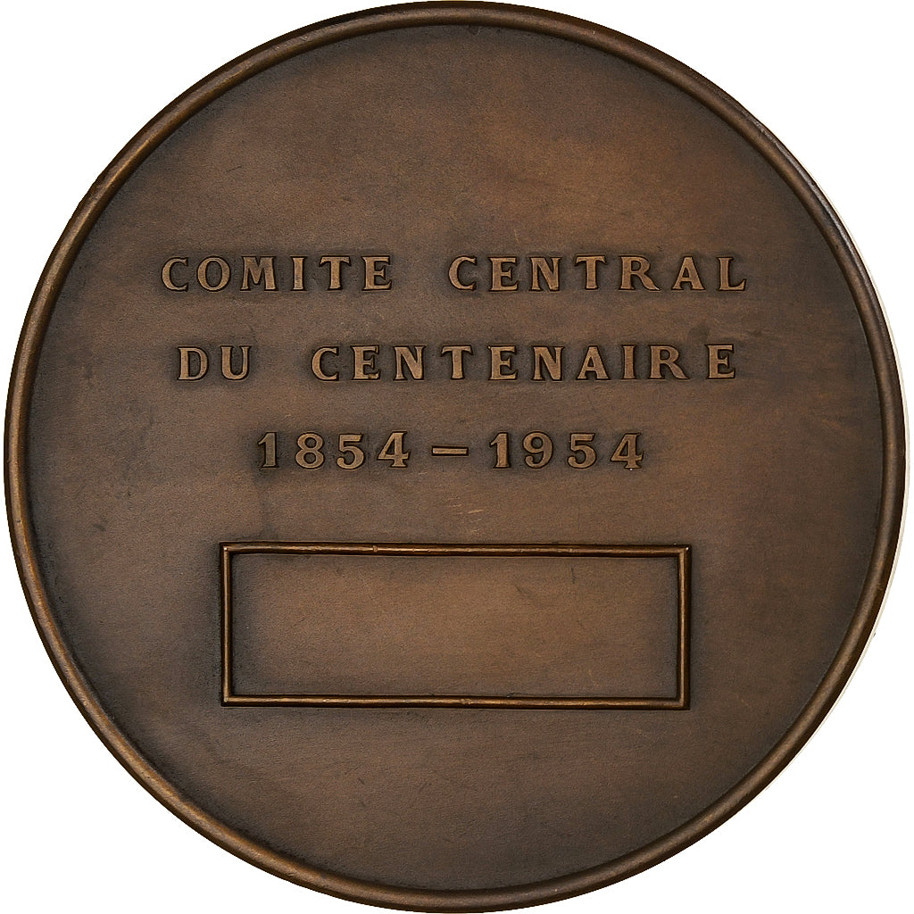 Francia, medaglia, Comité Centrale du Centenaire, Maréchal Lyautey, 1954
