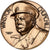 Francja, medal, Winston Churchill, 1960, Brązowy, Turin, AU(50-53)