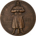 Francia, medalla, 60ème Anniversaire de la Bataille de Verdun, WAR, 1976