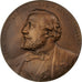 France, Médaille, Décès de Léon Gambetta, 1882, Bronze, O.Roty, SPL+