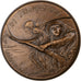France, Medal, 40ème Anniversaire des Débarquements, 1984, Bronze, Santucci