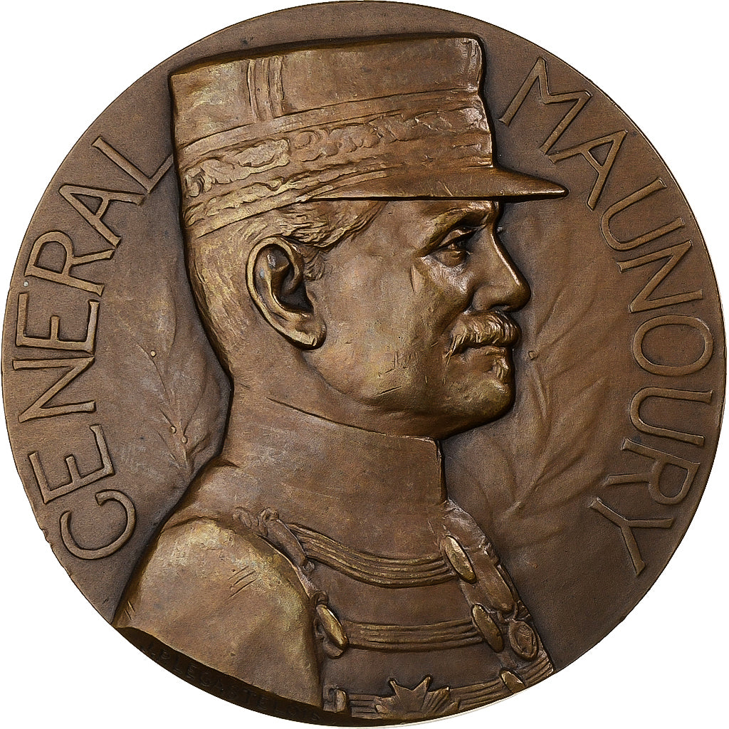 France, Médaille, Général Maunoury, Victoire de l'Ourcq, 1914, Bronze