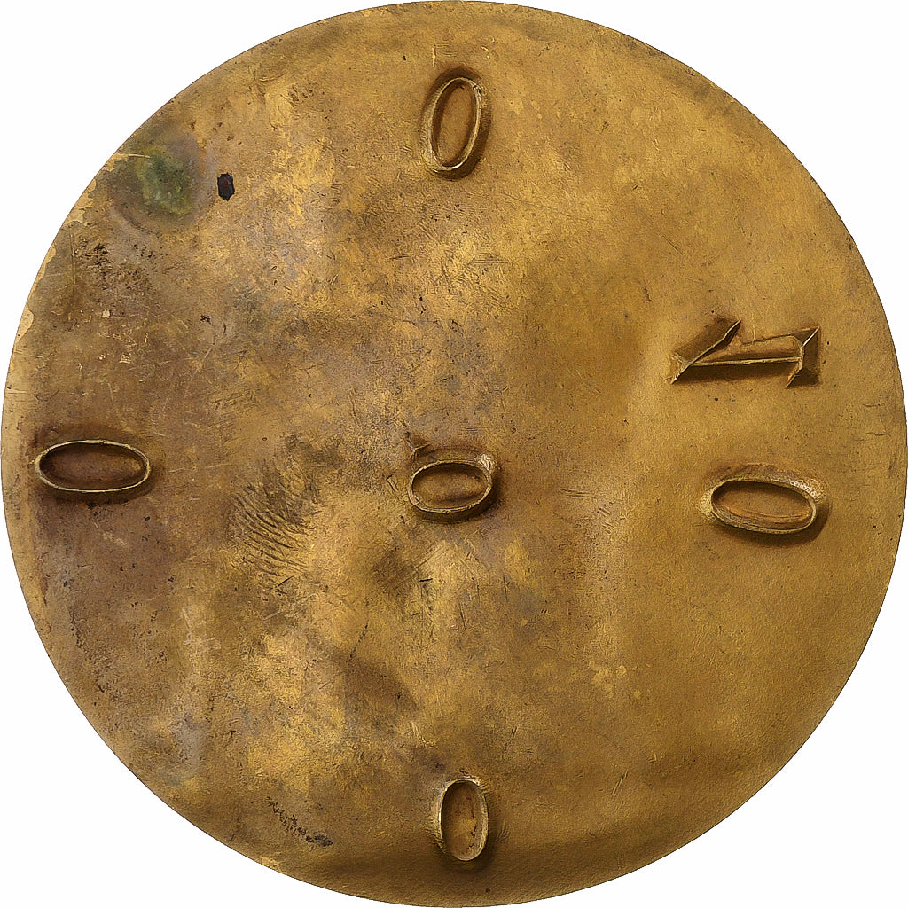 France, Médaille, Général Gouraud, 1918, Bronze, Dammann, Epreuve d'Auteur