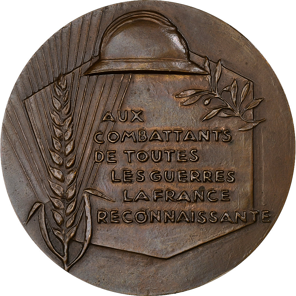 Frankreich, Medaille, 60ème Anniversaire de l'Armistice, 1978, Bronze