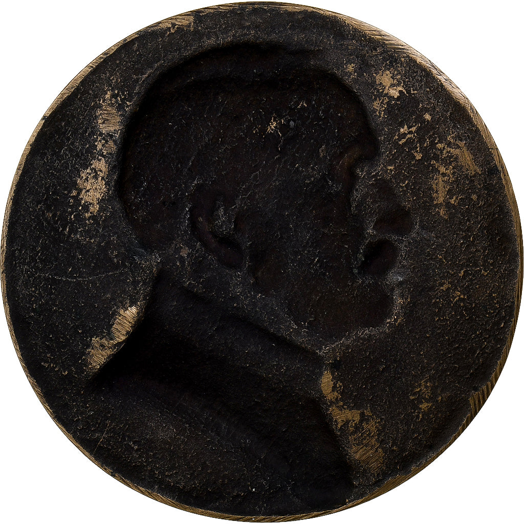 França, medalha, Maréchal Foch, Fonte, Bronze, Aug.Maillard, AU(50-53)