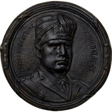 Italy, Medal, Mussolini, Bronze, Fonte Uniface, AU(50-53)