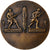 France, Medal, Infanterie, Reine des Batailles, Bronze, Delannoy, MS(60-62)