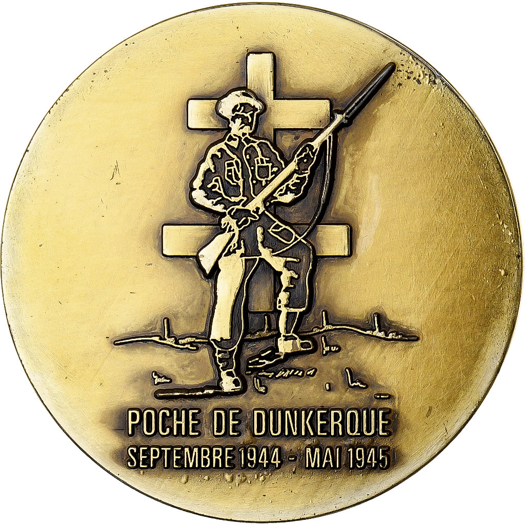 Frankreich, Medaille, Libération de Dunkerque, Poche de Dunkerque, 1990