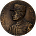 France, Medal, Maréchal Foch, Commandant des Armées, 1918, Bronze