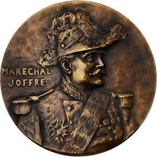 Frankrijk, Medaille, Joffre, Maréchal de France, 1914, Bronzen