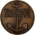 Francja, medal, Maréchal Gallieni, 1916, Brązowy, Vernon, MS(63)