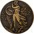 França, medalha, Jean de Lattre, A.F.N, 1957, Bronze, Corbin, MS(63)