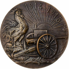 Frankreich, Medaille, Aux Armes Citoyens, 1914-1915, Bronze, Lasserre, VZ