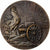 Francja, medal, Aux Armes Citoyens, 1914-1915, Brązowy, Lasserre, AU(55-58)