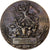 Francja, medal, Aux Armes Citoyens, 1914-1915, Brązowy, Lasserre, AU(55-58)