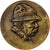 França, medalha, Clémenceau aux Armées, 1919, Bronze, Gilbault, AU(55-58)