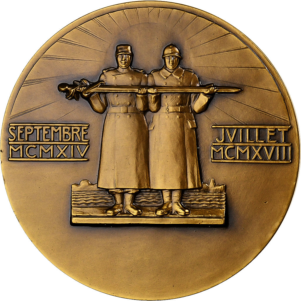 Frankreich, Medaille, Première Guerre Mondiale, Victoires de la Marne